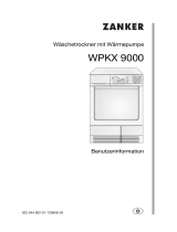 Zanker-Electrolux WPKX9000 Benutzerhandbuch