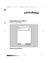 Privileg 174.119 8/10352 Benutzerhandbuch