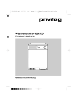 Privileg 968.719 5/8323 Benutzerhandbuch