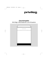 Privileg 113 IW Benutzerhandbuch