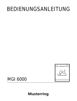 Musterring MGI 6000 Benutzerhandbuch