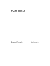 Aeg-Electrolux Favorit 88025 VI Benutzerhandbuch