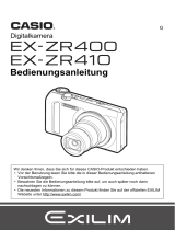Casio EXILIM EX-ZR410 Benutzerhandbuch