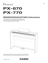 Casio PX-870 Bedienungsanleitung