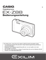 Casio EX-Z88 Benutzerhandbuch