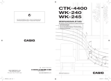 Casio WK-240 Bedienungsanleitung