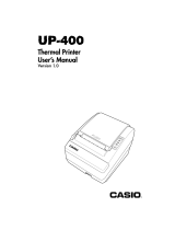 Casio UP 400 Bedienungsanleitung
