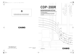 Casio CDP-200R Bedienungsanleitung