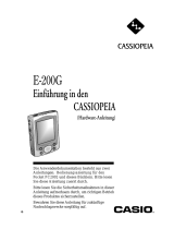 Casio CASSIOPEIA E-200G Bedienungsanleitung