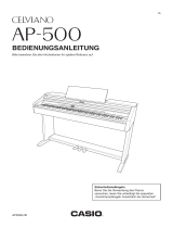 Casio AP-500 Bedienungsanleitung