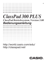 Casio ClassPad 300, ClassPad 300 PLUS Bedienungsanleitung