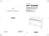 Casio AP-650M Celviano Bedienungsanleitung