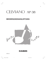 Casio CELVIANO AP-38 Bedienungsanleitung