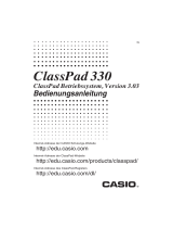 Casio CLASSPAD 330 Bedienungsanleitung