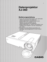 Casio XJ-360 Bedienungsanleitung