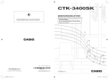 Casio CTK-3400 SK Bedienungsanleitung