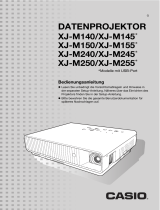 Casio XJ-M140, XJ-M145, XJ-M150, XJ-M155, XJ-M240, XJ-M245, XJ-M250, XJ-M255 (Serial Number: A9****) Bedienungsanleitung
