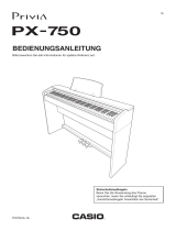 Casio PX-750 Bedienungsanleitung