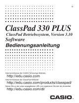 Casio ClassPad 330 PLUS Bedienungsanleitung