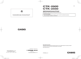 Casio CTK-2500 Bedienungsanleitung