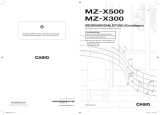 Casio MZ-X300 Bedienungsanleitung