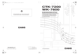 Casio WK-7600 Bedienungsanleitung