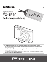 Casio EX-JE10 Benutzerhandbuch