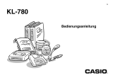 Casio KL780 Bedienungsanleitung