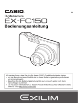 Casio Exilim EX-FC150 Benutzerhandbuch