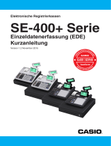 Casio SE-S3000 Schnellstartanleitung