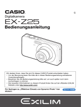 Casio EX-Z25 Benutzerhandbuch