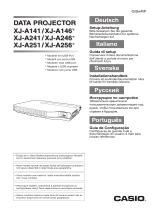 Casio XJ-A141, XJ-A146, XJ-A241, XJ-A246, XJ-A251, XJ-A256 (Serial Number: D****A) Setup-Anleitung