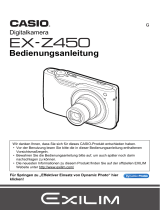 Casio exilim ex z450 Benutzerhandbuch