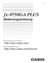 Casio fx-9750GA PLUS Bedienungsanleitung