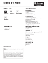 Indesit AQC9 4F5 T/Z1 (EU) Benutzerhandbuch
