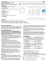 Indesit YTNL CM10 8B Daily Reference Guide