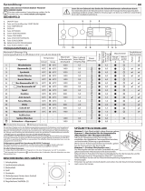 Indesit XWDEBE 961480X WKKK Daily Reference Guide