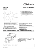 Bauknecht EKV 6645  NE Benutzerhandbuch