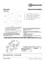 Bauknecht EKV 6645 NE Benutzerhandbuch