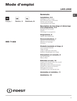 Indesit IWD 71482 B (EU) Benutzerhandbuch