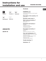 Indesit AQ73F 49 EU Benutzerhandbuch