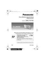 Panasonic DMCFX700EG Schnellstartanleitung