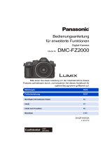 Panasonic DMCFZ2000EB Bedienungsanleitung