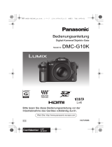 Panasonic DMCG10KEG Bedienungsanleitung