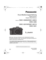 Panasonic DMCG81EG Bedienungsanleitung