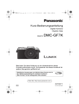 Panasonic DMCGF7KEG Bedienungsanleitung