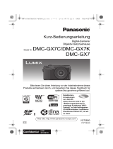 Panasonic DMCGX7KEG Bedienungsanleitung