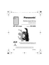 Panasonic d snap sv as3 Bedienungsanleitung