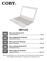 COBY electronic Laptop NBPC1220 Benutzerhandbuch