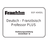 Franklin BDF-4045DL Benutzerhandbuch